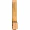 Ekena Millwork Bellingham Rough Sawn Timber Gable Bracket, Western Red Cedar, 60"W x 38"H x 6"D x 6"F, 15/12 Pitch GBW060X38X0606BEL00RWR - alternate 2